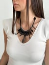 PHONE TASARIM SİYAH KOLYE