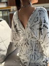 PHUKET BEYAZ MÜREKKEP ELBİSE