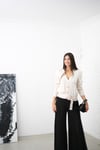 PİAZ KEMERLİ KREM HIRKA
