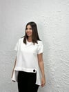 PİETRO EKRU TASARIM BLUZ