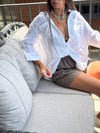 PİRE NATURAL BEYAZ GÖMLEK