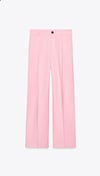 PLUM TOZ PEMBE PANTOLON