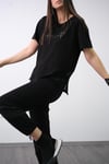 POLİGNA SİYAH JOGGER PANTOLON