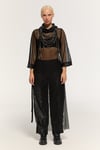 PURE MESH SİYAH 2Lİ FİLE TUNİK