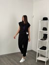 PURPLE SİYAH ŞERİT DETAYLI PANTOLON