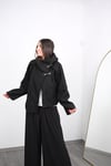 RAVELLO TASARIM SİYAH TEDDY CEKET