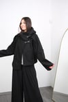 RAVELLO TASARIM SİYAH TEDDY CEKET