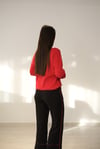 RED İCON KIRMIZI TRİKO BLUZ