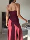 RİVE TASARIM BORDO BÜSTİYER
