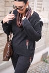 ROYAL ANTRASİT TRİKO BLUZ