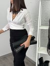 RUTHY BEYAZ TASARIM GÖMLEK