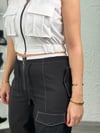 RUTHY SİYAH TASARIM PANTOLON