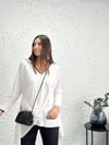 SALERNO BEYAZ ASİMETRİK BLUZ