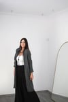 SELLY ANTRASİT UZUN HIRKA