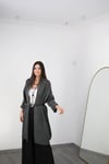SELLY ANTRASİT UZUN HIRKA
