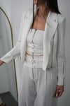 SİENA TASARIM BEYAZ BLAZER