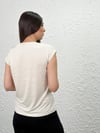 SİMBA BEJ V YAKA SİMLİ TSHİRT