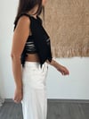 SOLE HANDMADE SİYAH BLUZ