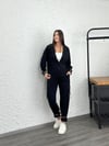 SOTTE SİYAH TASARIM PANTOLON