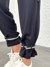 SOTTE SİYAH TASARIM PANTOLON