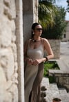 SOVA BEJ-KAHVE ELBİSE