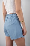 TENCY MAVİ ŞORT ETEK