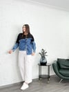 THAMES JEAN DETAYLI SİYAH SWEAT