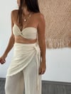 TİE BEJ CROP