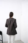 TROPE GOLD DÜĞMELİ ANTRASİT BLAZER