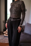 ULKY ANRASİT LEOPAR BLUZ