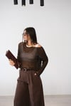VAİL DELİKLİ KAHVE TRİKO