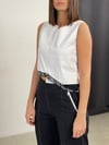 VALENTİNA BEYAZ CROP