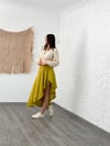 VENEDİK ASİMETRİK LİMONKÜFÜ ETEK
