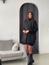 VERSAY SİYAH KIRÇILLI MONT