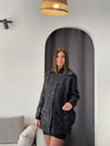 VERSAY SİYAH KIRÇILLI MONT