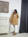 VESA TEDDY CAMEL CEKET