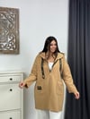 VESA TEDDY CAMEL CEKET