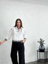 VİCTOR ÇITÇITLI SİYAH PANTOLON