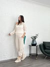 VİNA JOGGER TRİKO EKRU PANTOLON