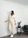 VİNA JOGGER TRİKO EKRU PANTOLON