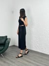 VOMERO SİYAH TASARIM ELBİSE