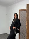 WİA SİYAH TRİKO ELBİSE