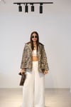 WİLD FEMME BEJ LEOPAR CEKET