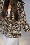 WİLD FEMME BEJ LEOPAR CEKET