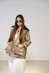 WİLD FEMME BEJ LEOPAR CEKET