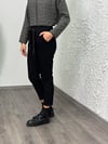 YASUA KADİFE SİYAH PANTOLON