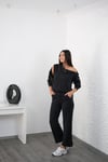 ZOE ANTRASİT RAHAT PANTOLON