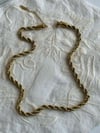 Çelik Burgu Halat Kolye (46 Cm)-3