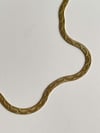 Çelik Desenli İtalyan Zincir Kolye (46 Cm)
