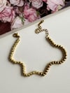 Çelik Gold Dorika Bileklik (21 Cm)